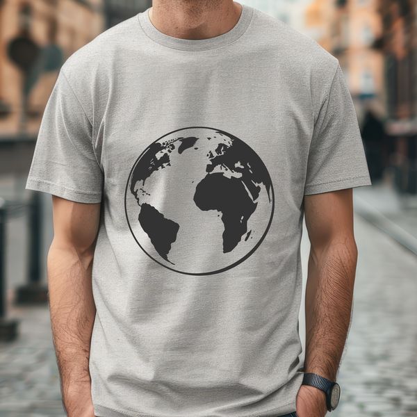 2D Vector Earth Illustration An accurate illustration of our planet in a 2D vector format.
