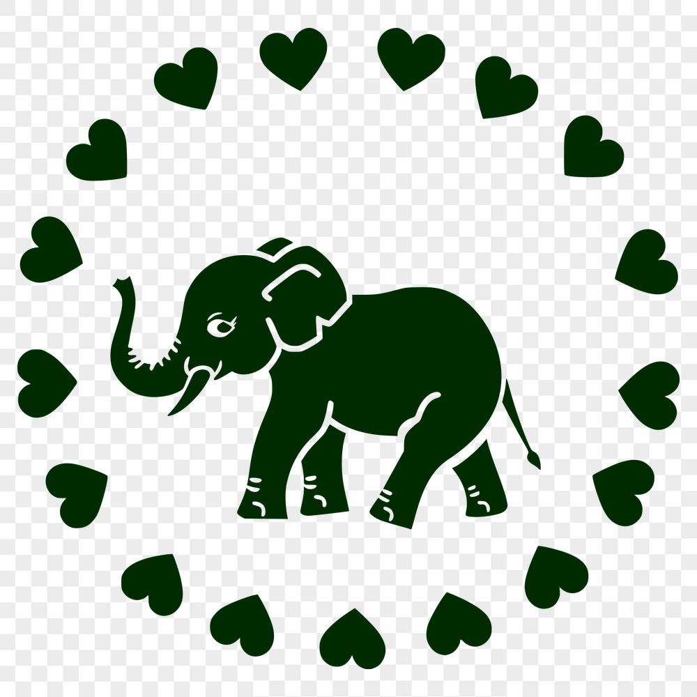 Artistic Elephant Template