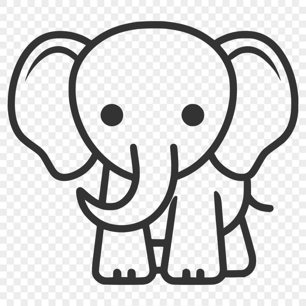 Unique Elephant Template