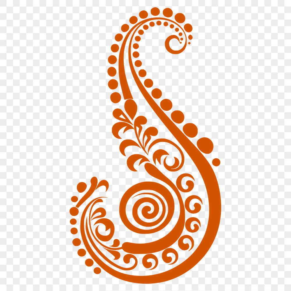 Free Creative Paisley Vector Craft File