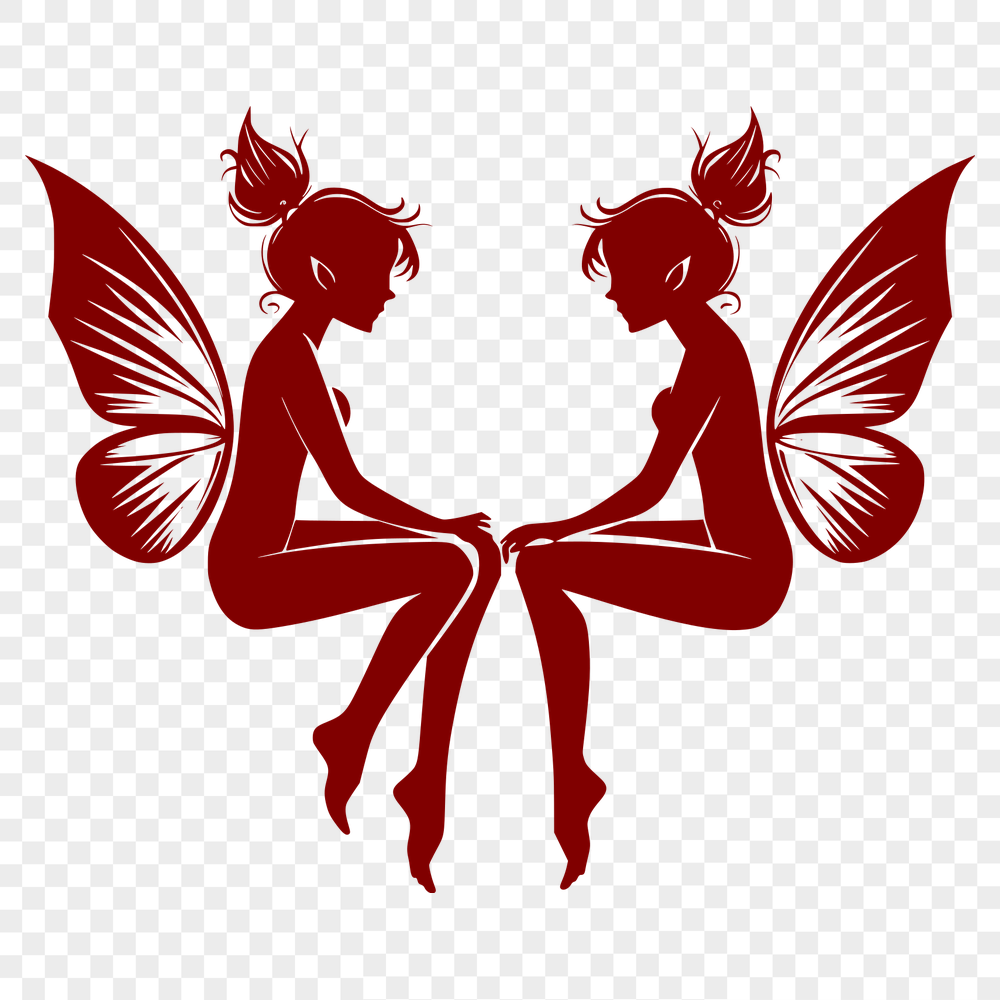 Stunning Fairy SVG, PNG, PDF And DXF Files