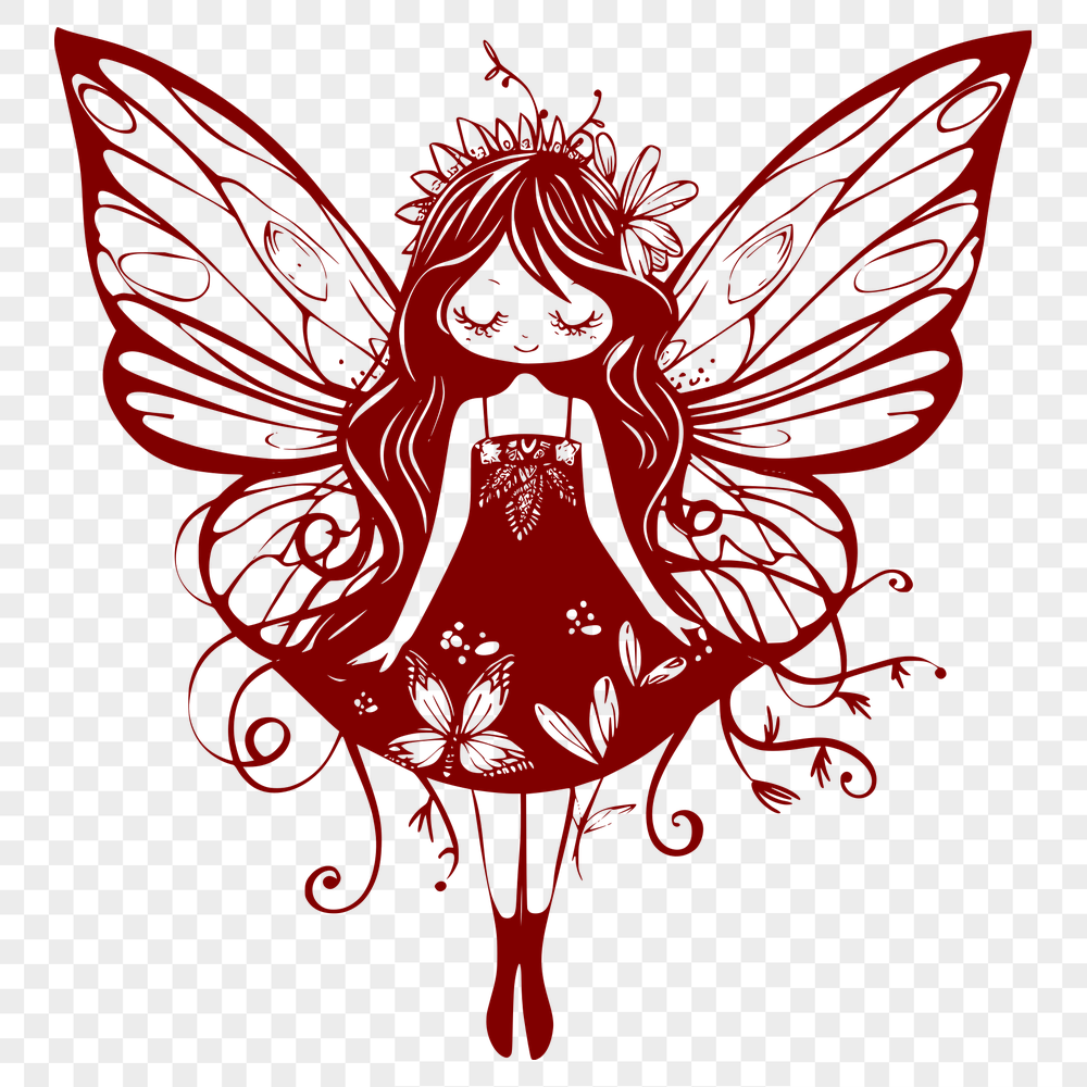 Artistic Fairy - For Laser Cutter Project