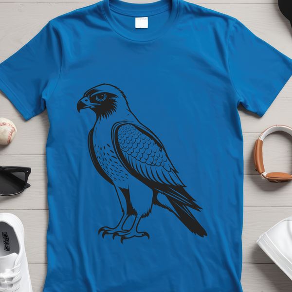 Beautiful Falcon SVG Design Vector illustration of a falcon in flight, ideal for commercial or personal projects.