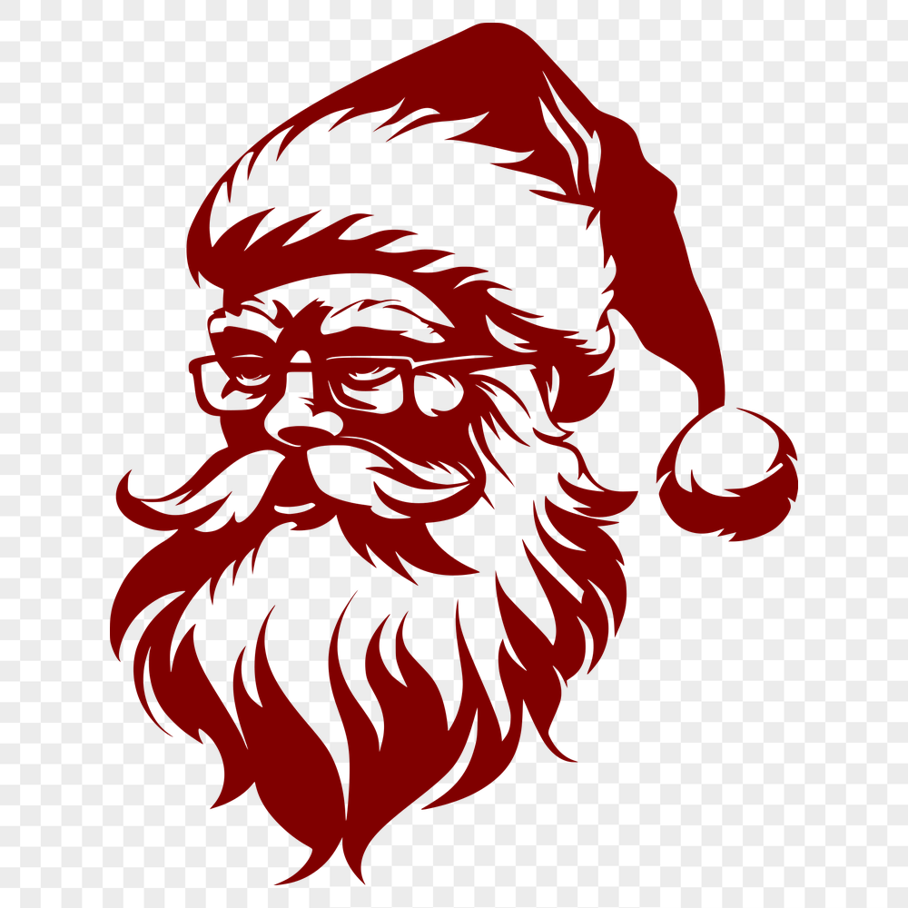 Beautiful Santa Claus - Craft PNG