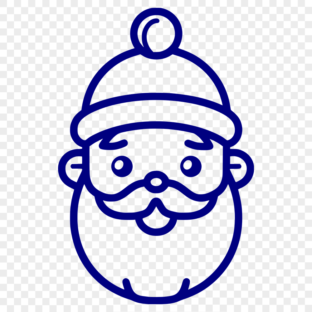 Free Santa In DXF Format