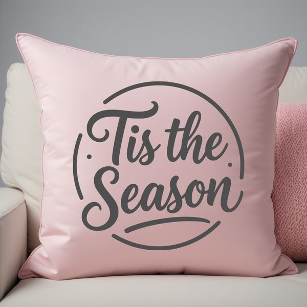 A festive Christmas quote with elegant typography and winter-inspired illustrations.