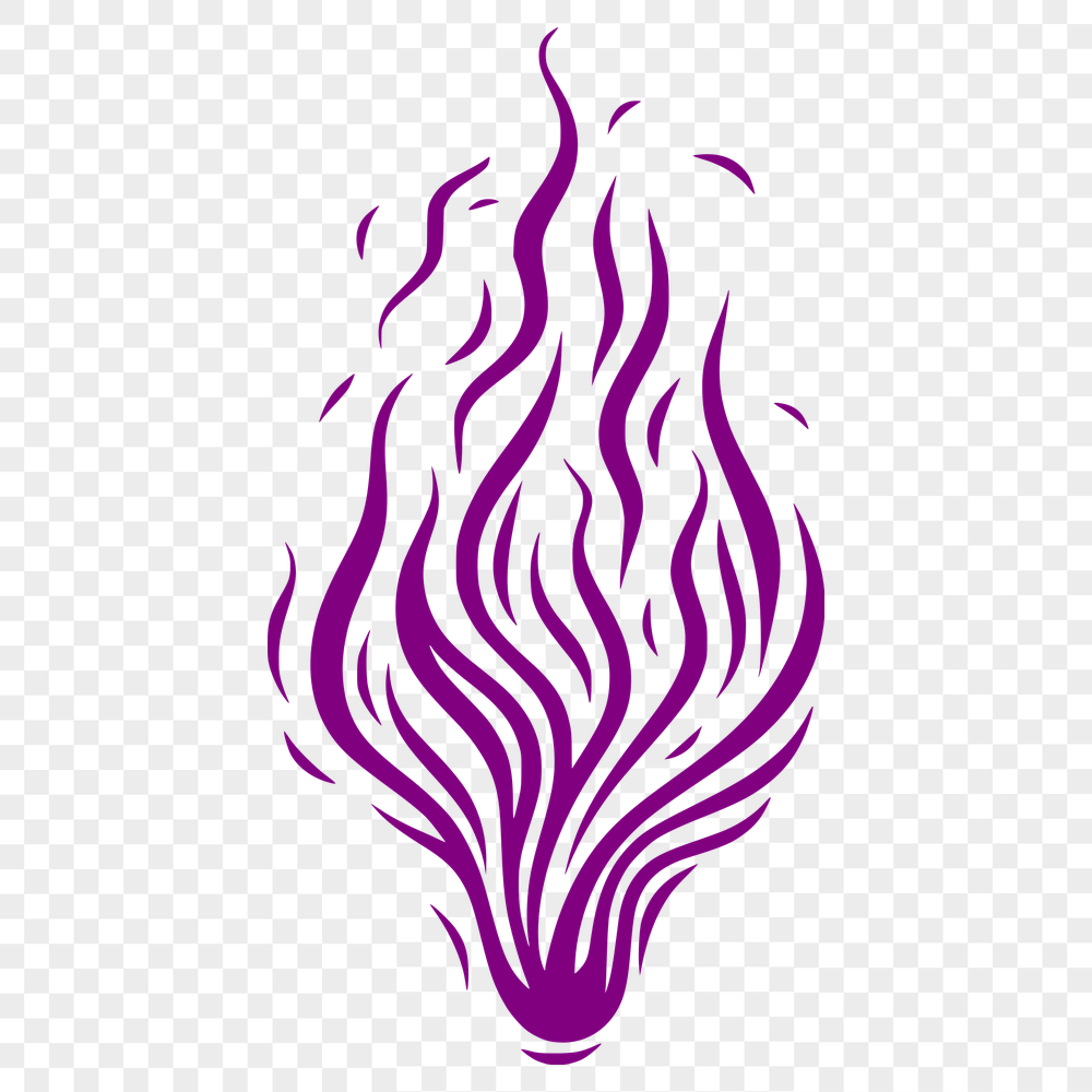 Free Artistic Flames Printable Artwork