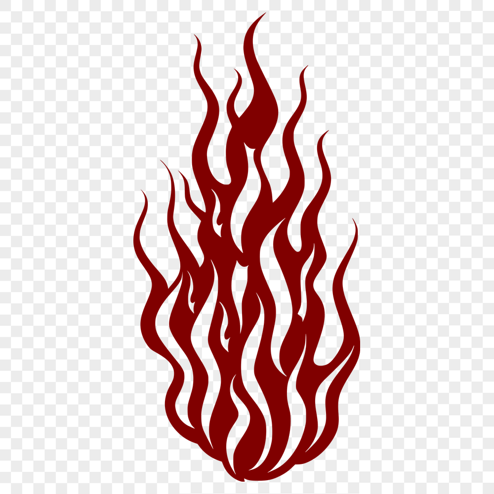 Free Free Flames Vector Drawing