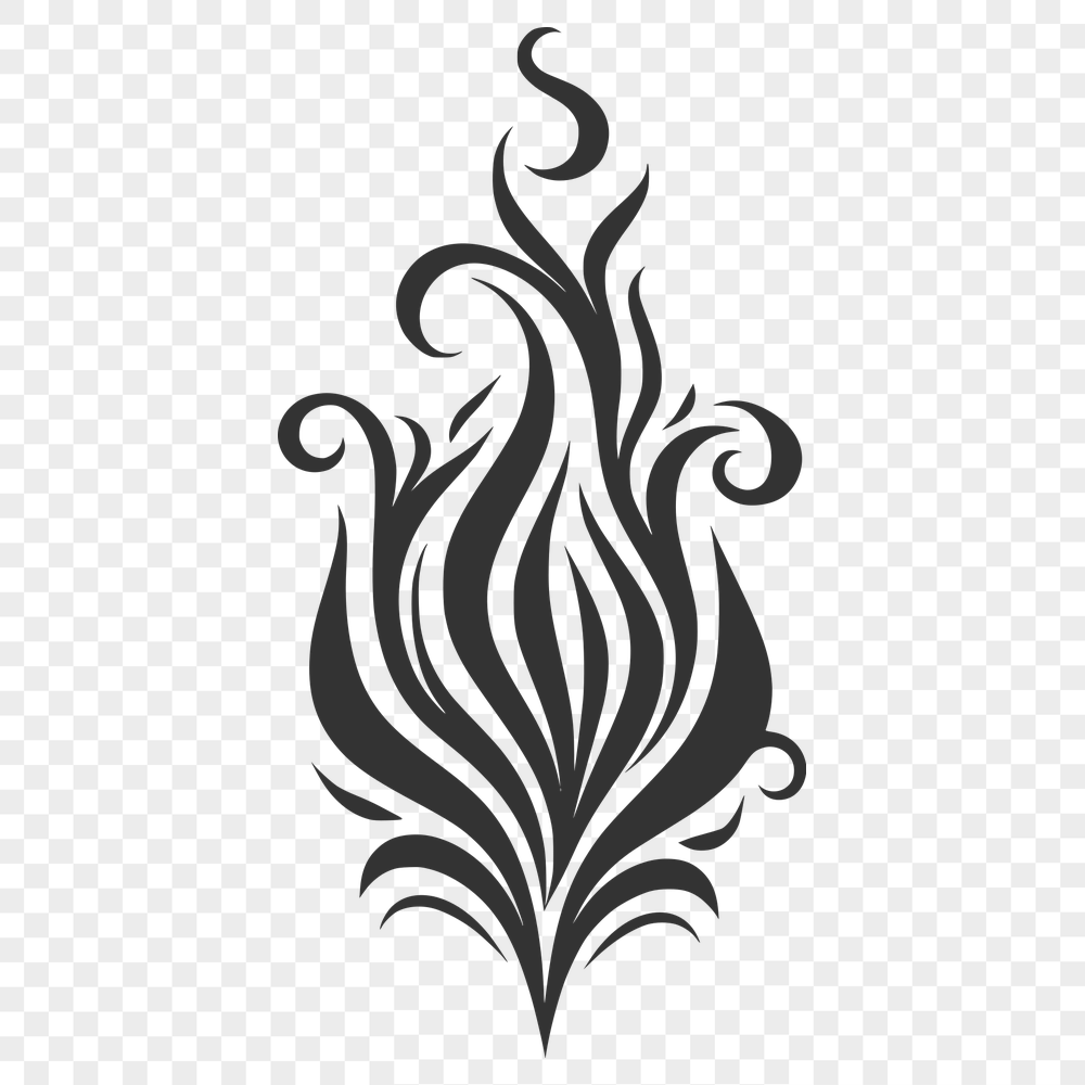 Artistic Flames PNG