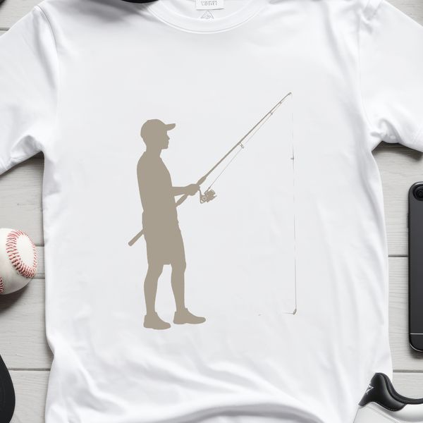 SVG fishing rod for Cricut cutting machine design