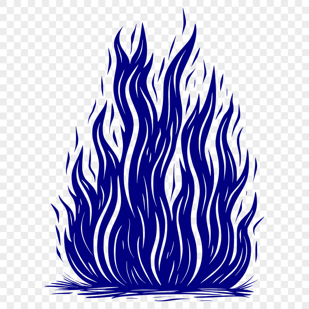 Artistic Flames Vector Craft File