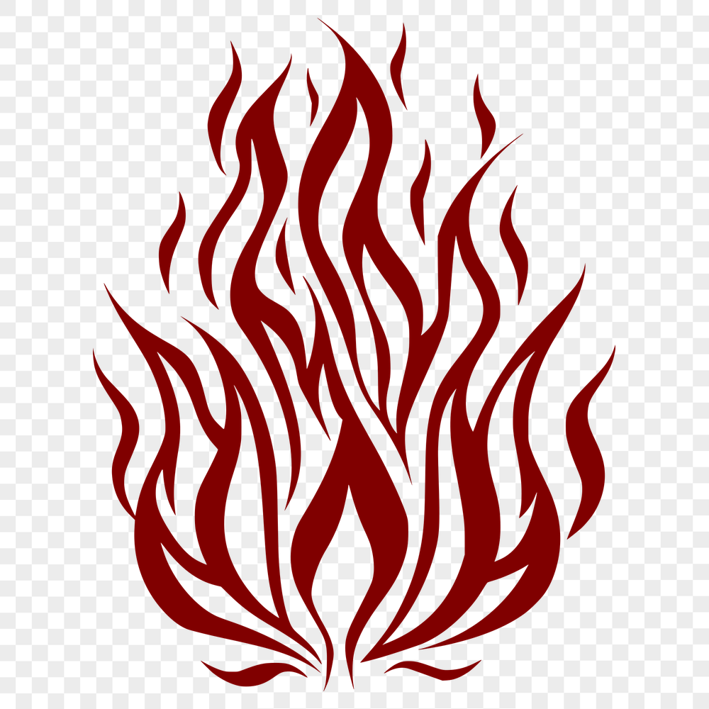 Free Stunning Flames Vector Image