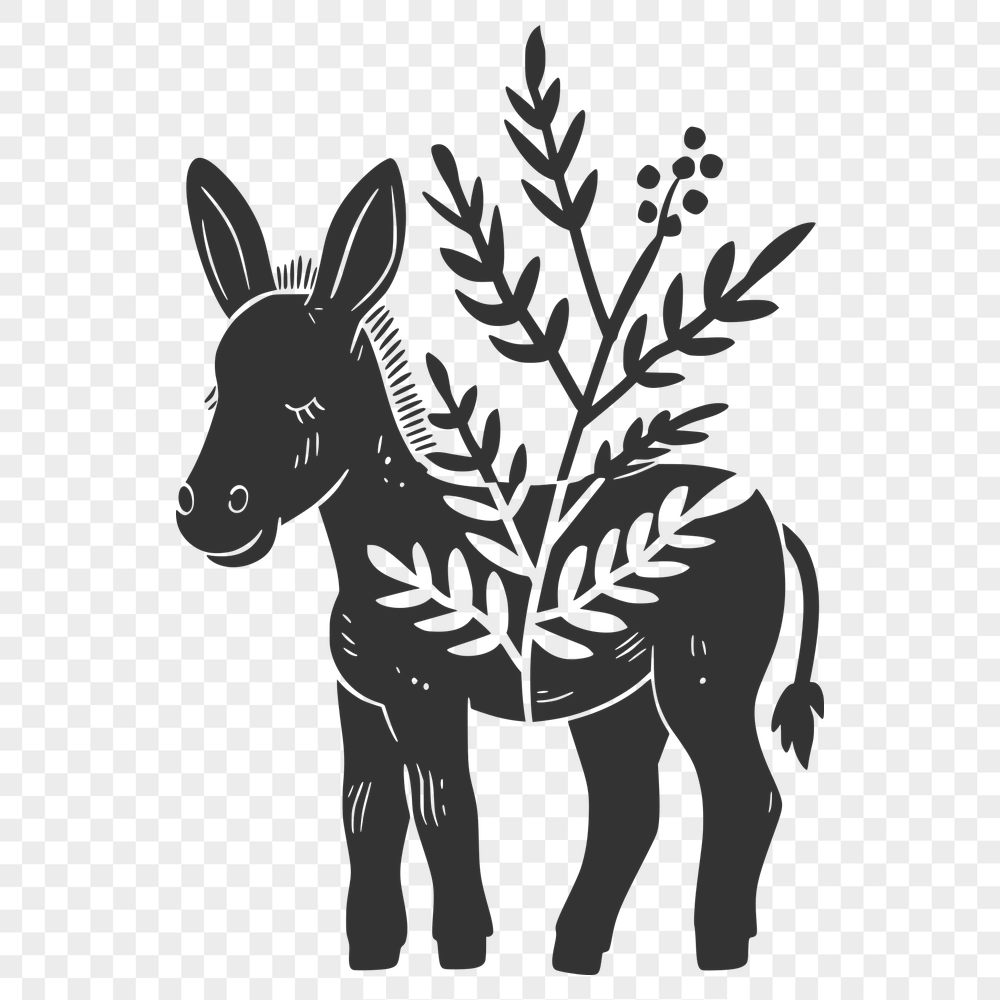 Free Free Donkey Vector Art