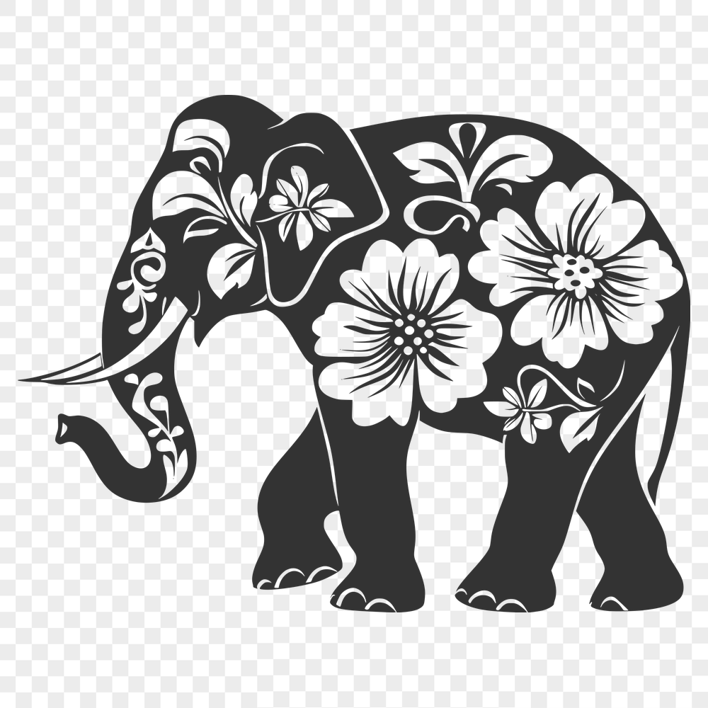 Artistic Elephant - For Vinyl Project