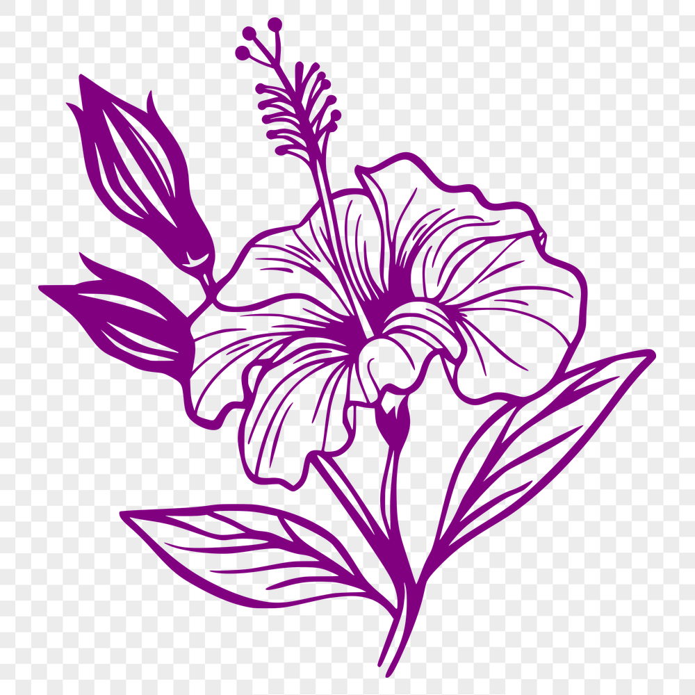 Free Free Flower Vector Image