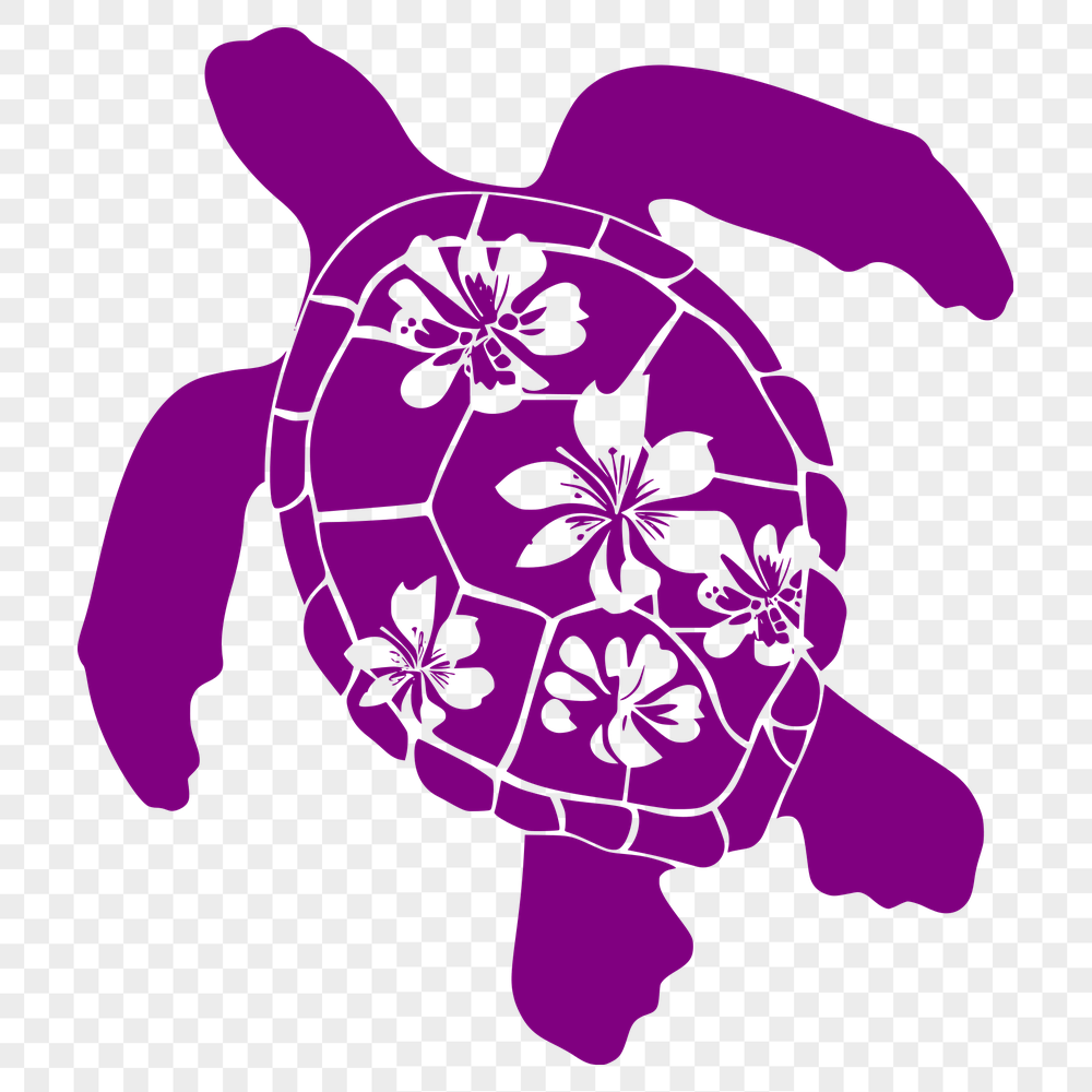 Beautiful Sea Turtle - For Laser Engraver Project