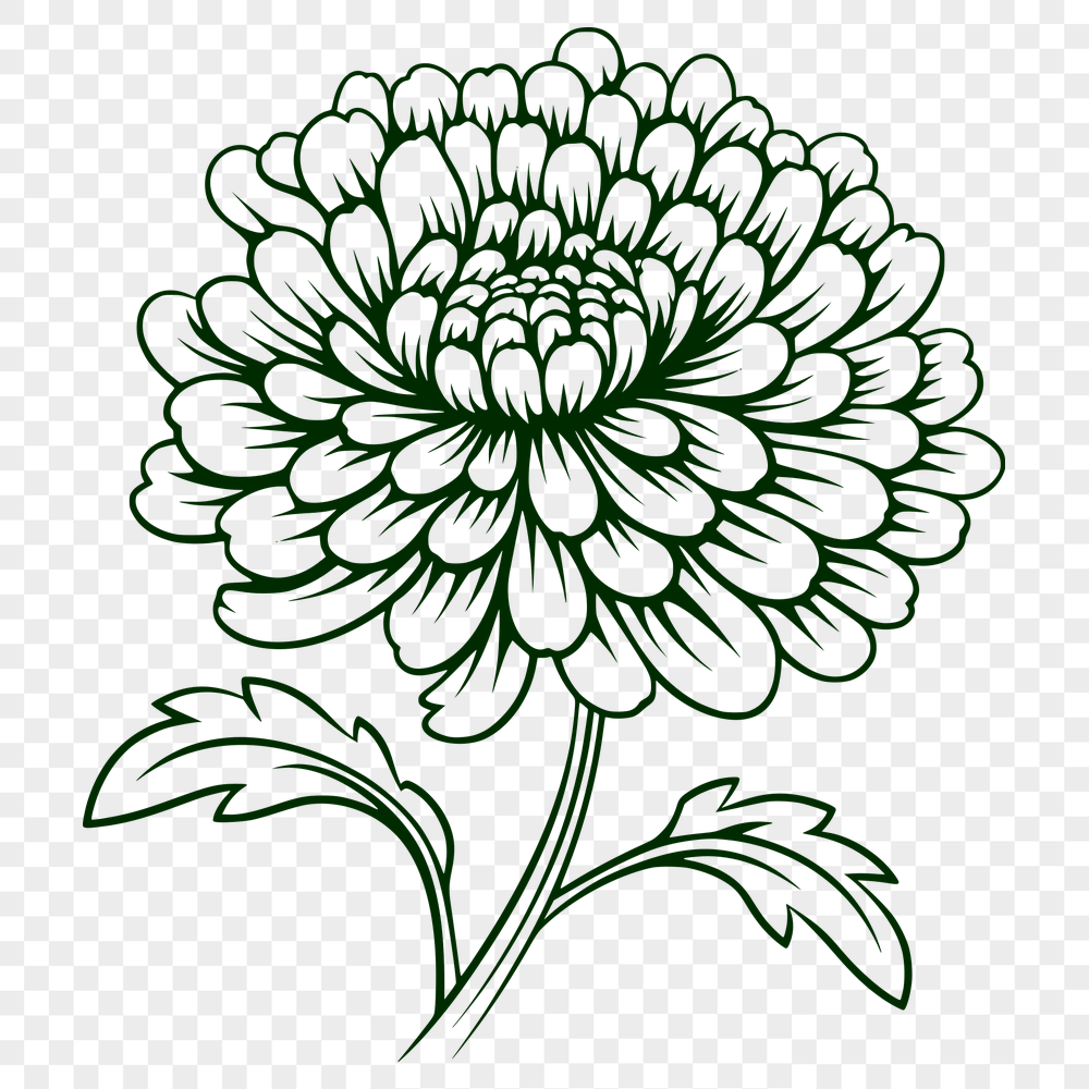 Unique Flower SVG, PNG, PDF And DXF Files