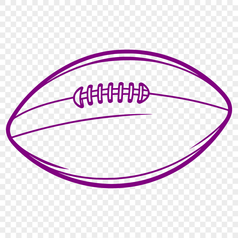 Simple American Football Symbol SVG American Football icon in vector format.