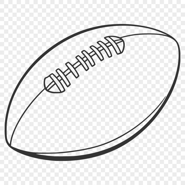 Football Icon SVG Vector Design American Football icon in vector format for graphic design projects.