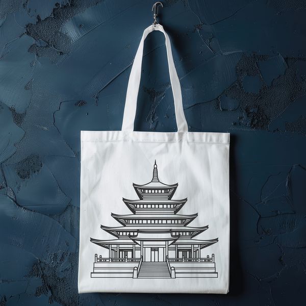 A traditional Asian-style temple with ornate architecture and intricate details.