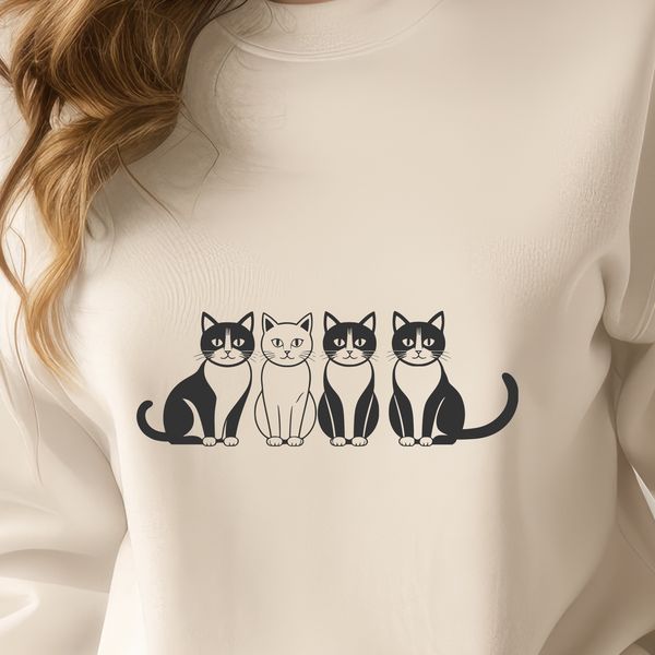 Free Cat Vector Graphic A detailed illustration of a domesticated feline animal, suitable for use in vector graphics designs.