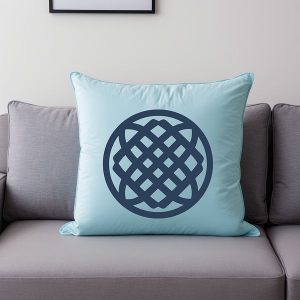 A stylized Celtic pattern featuring intricate ornate designs.