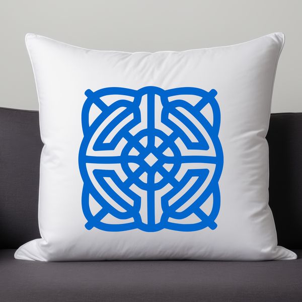 A traditional Celtic ornate pattern featuring intricate shape designs.