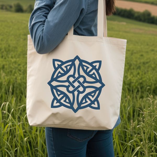 A highly detailed Celtic pattern with intricate embellishments.