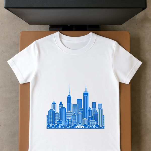 Metropolitan Viewpoint Vector Illustration City skyline illustration created in vector format.