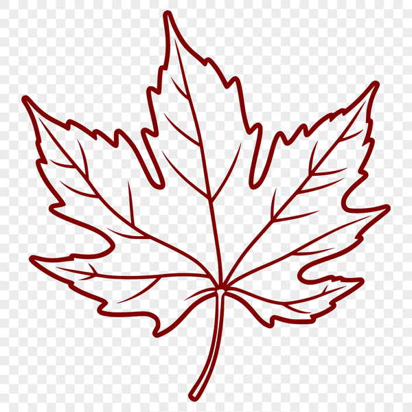 Beautiful Free Vector Leaf Clip Art A single leaf with smooth edges, ideal for vector design and cutting machine projects.