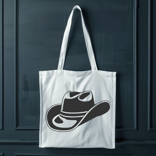 Cowboy Hat Illustration Vector Art A classic western-style cowboy hat designed for vector art projects.