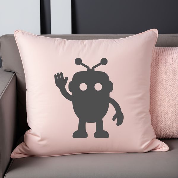 A futuristic robot illustration designed as vector art for commercial or personal projects.