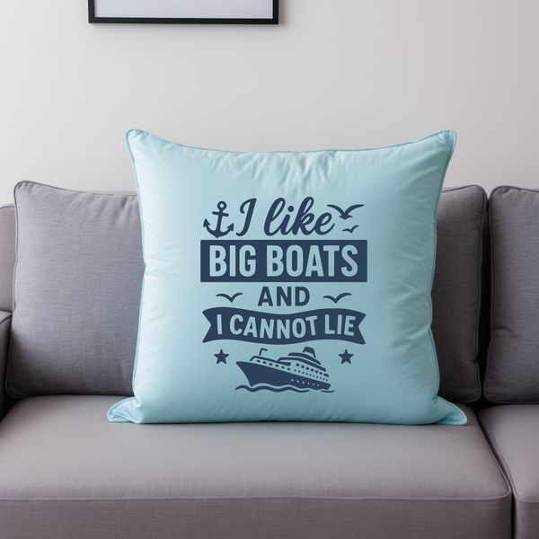 Laugh-out-Loud Cruise Motto A humorous cruise quote illustration in vector format, perfect for personal or commercial projects.