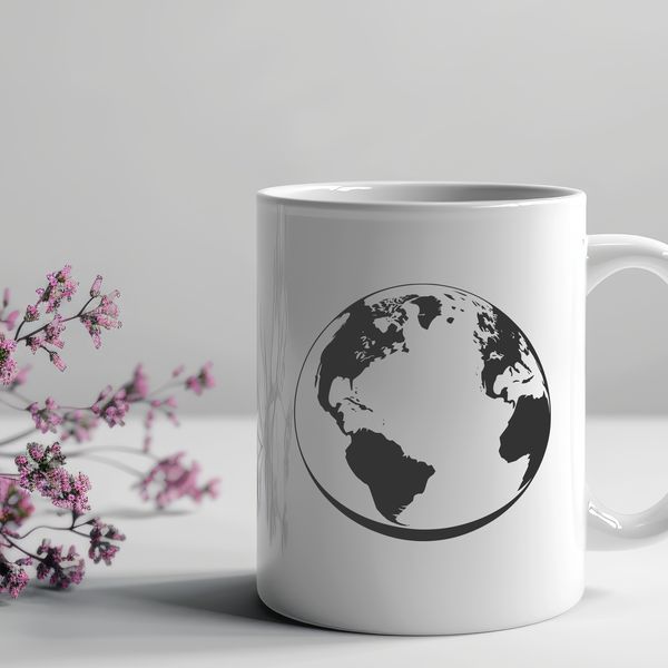 Globe Illustration in Vector Format An illustration of the Earth in vector format.