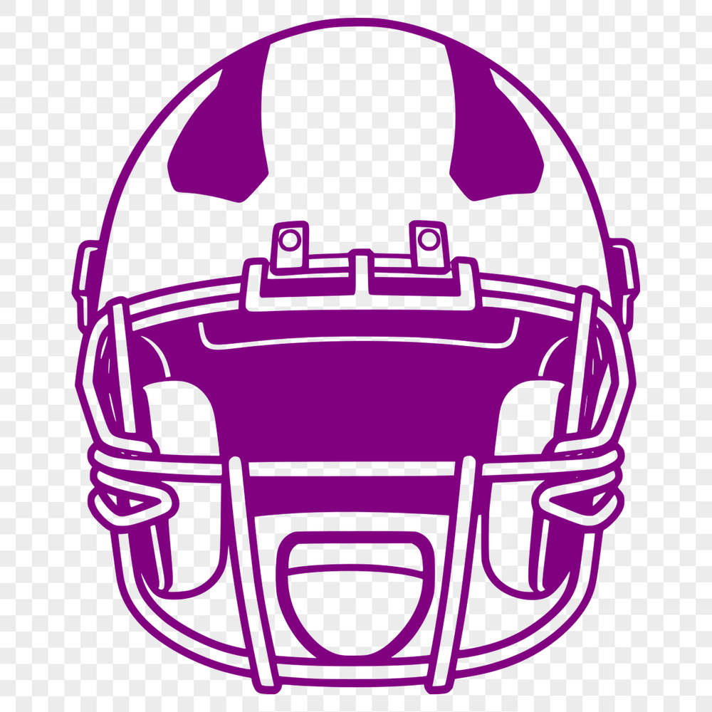 Football Icon with Helmet American football with a football helmet, suitable for vector art design.