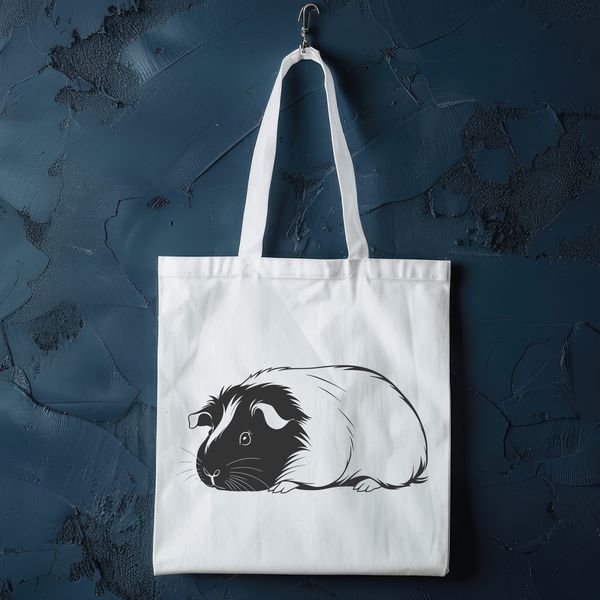 Vector Guinea Pig Design for Digital Projects Illustrative vector design of a Guinea Pig for use in digital projects and crafts.