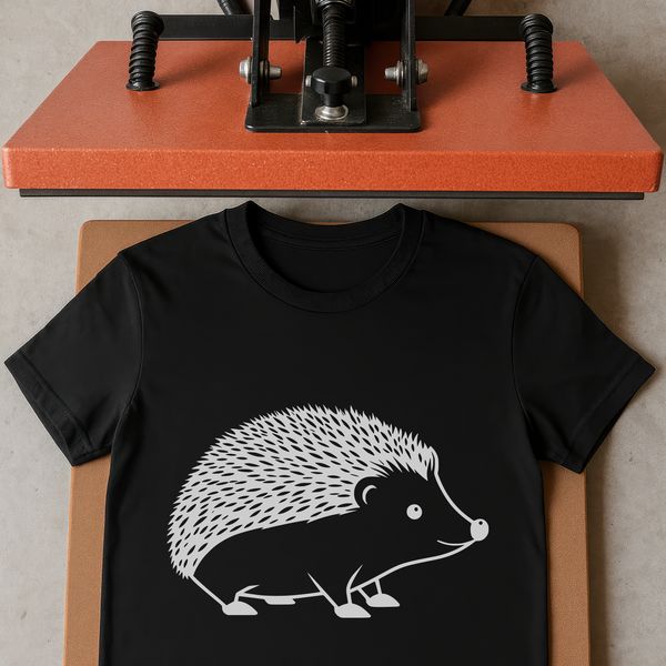 Detailed Hedgehog Graphic Design Asset An isolated illustration of a hedgehog featuring intricate details and textures suitable for digital design projects.