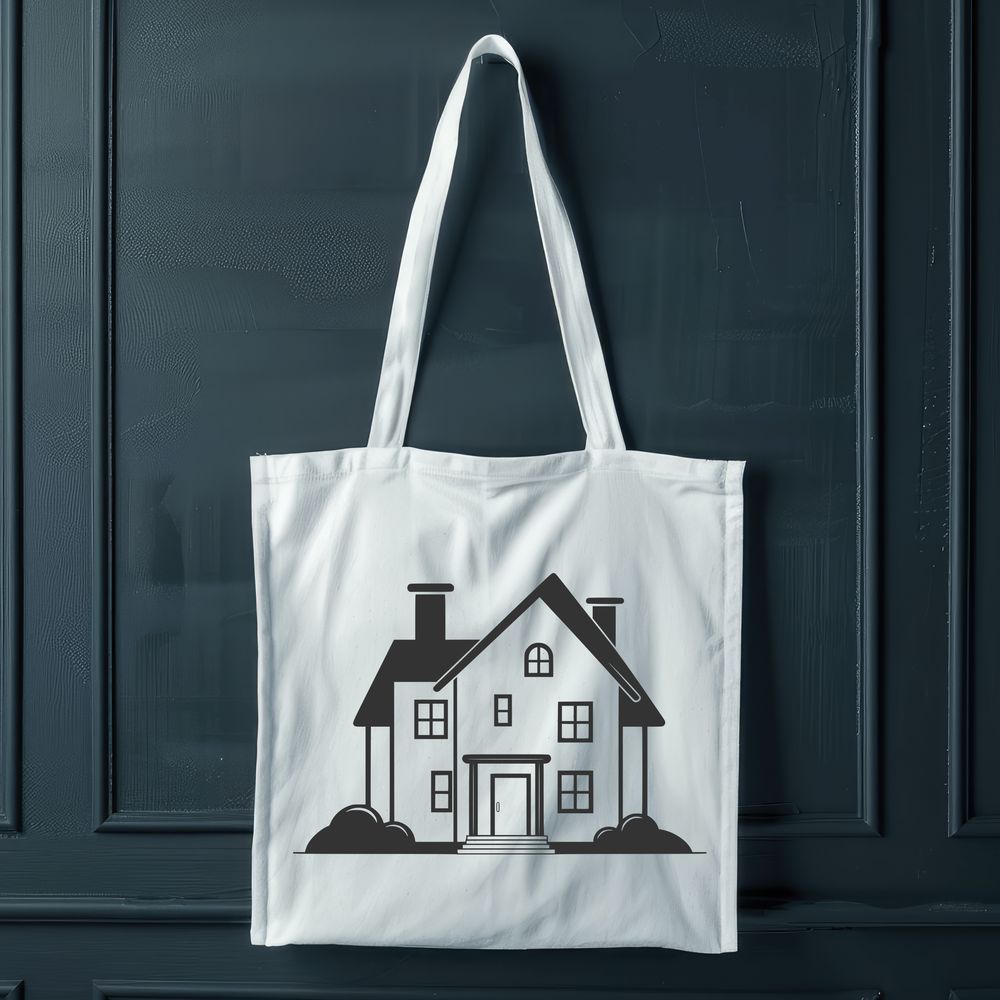 Minimalist Home Design SVG A simple illustration of a house with clean lines and minimal details.