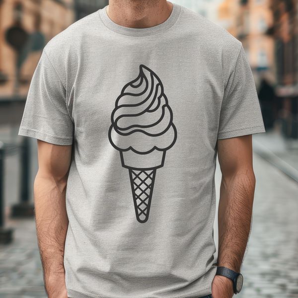 Vector Dessert Design Download A digital vector design featuring a stylized representation of a popular dessert treat.