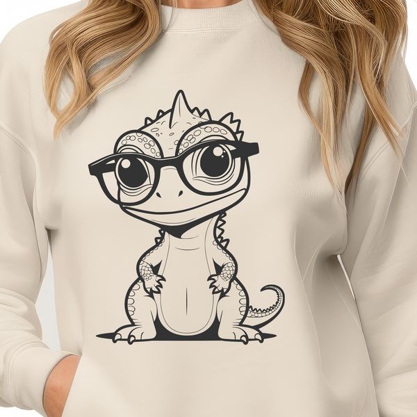 A detailed illustration of a reptile animal, designed as vector art.