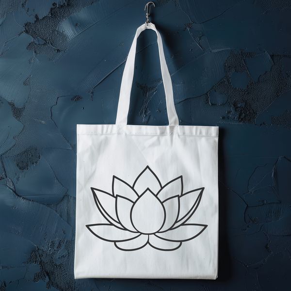 Eastern Symbolism in Art A stylized illustration of the sacred lotus flower, a symbol in many Eastern religions.