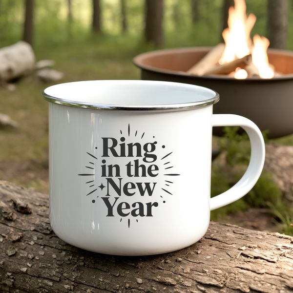 Illustrative vector design of a new year's theme with quotes for commercial or personal use.