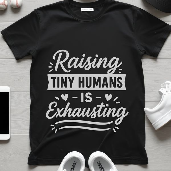 Humorous Parenting Quotes SVG Design A collection of humorous parenting quotes illustrated in a simple yet creative vector style.