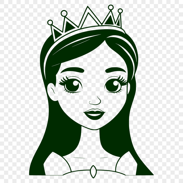 A young female princess in a fairytale-inspired outfit.