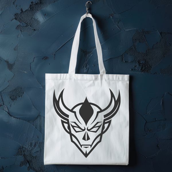 Bold Satan Illustration in Vector Style A vector graphic design featuring Satan in a bold, graphic style suitable for various applications.
