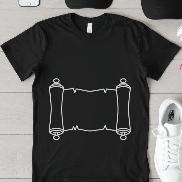 A digital illustration of a traditional graduation diploma scroll with rolled paper and ribbon details.