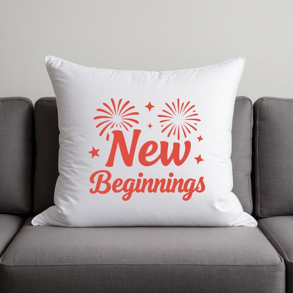 New Year's illustration featuring inspirational quotes in modern vector art style suitable for commercial or personal use.