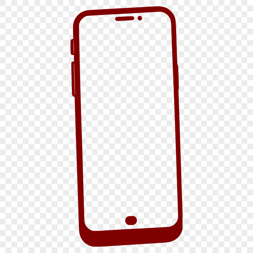 Scalable Smartphone Icon An illustration of a smartphone rendered using scalable graphics technology.