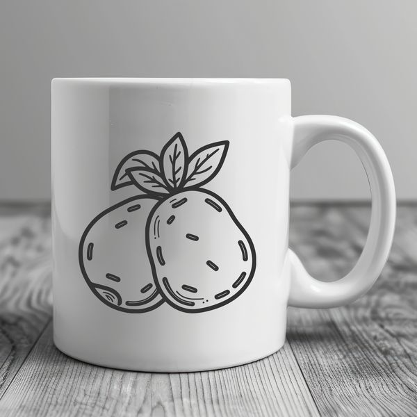 Single Potato Vector Illustration A high-quality vector illustration of a single potato, suitable for various design applications.
