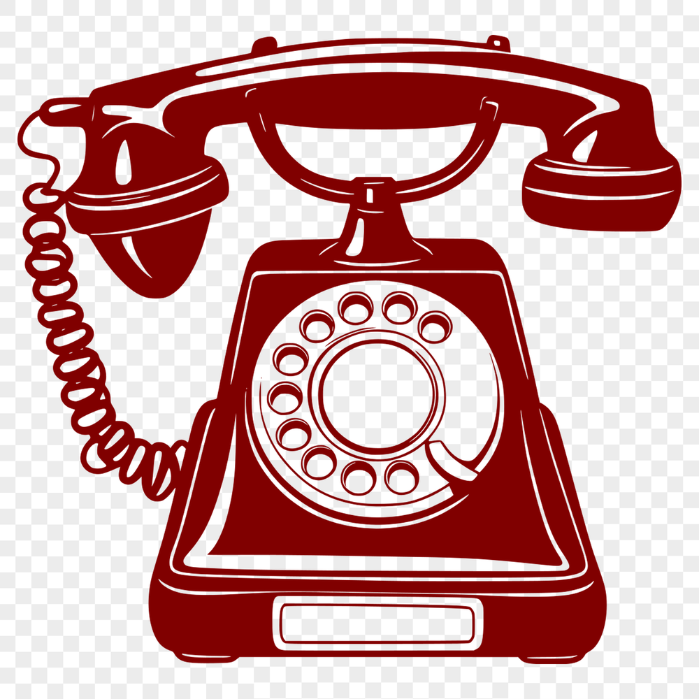 SVG Telephone Graphic Vector Telephone icon with a modern design, suitable for digital use in web development projects.